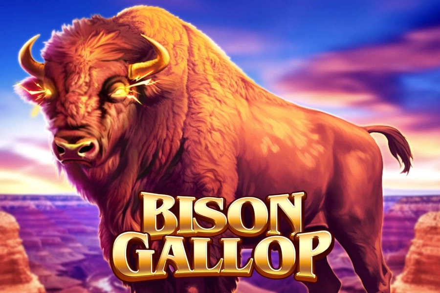 25595 bison gallop